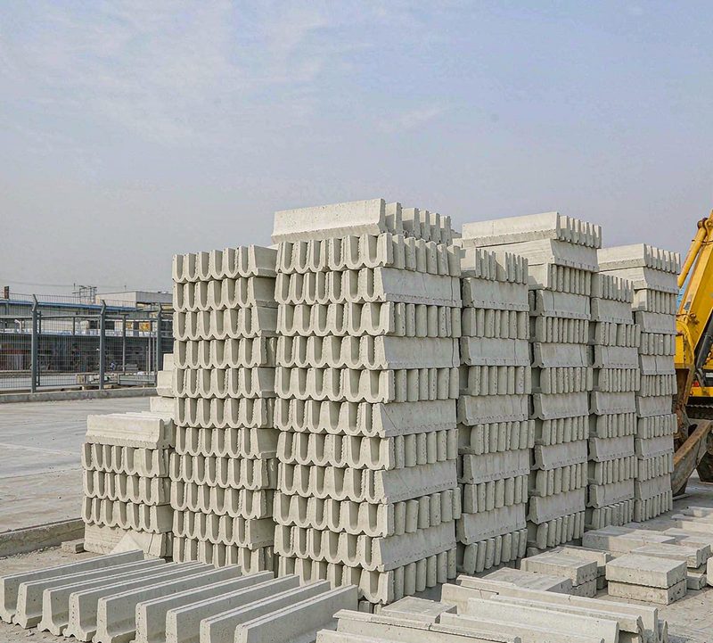 佳木斯路牙石-佳木斯鼎德建筑材料厂实拍